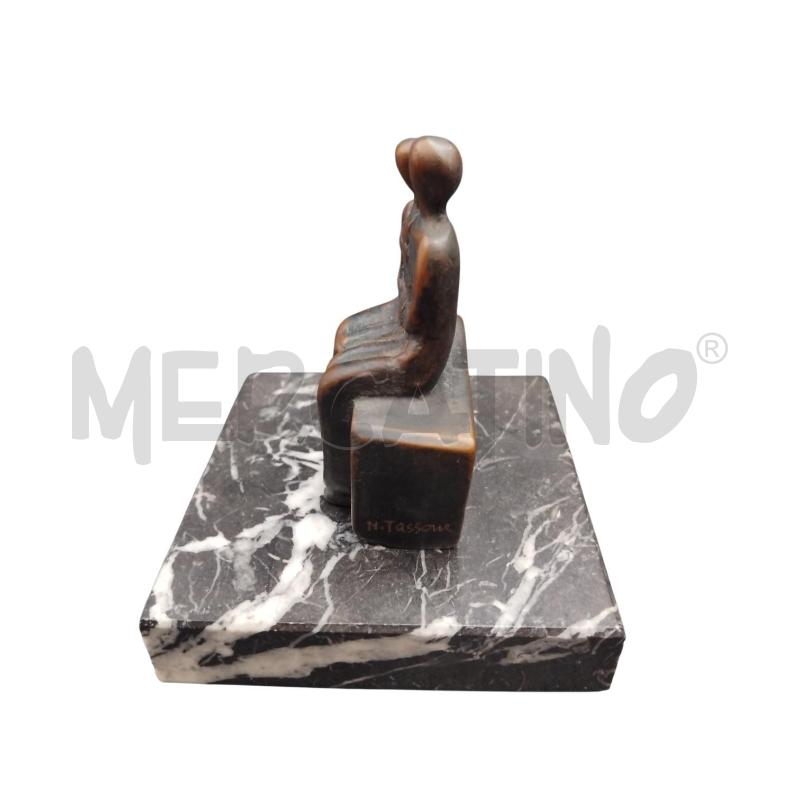 SCULTURA N. TAZZONE BASE MARMO | Mercatino dell'Usato Bernareggio 2