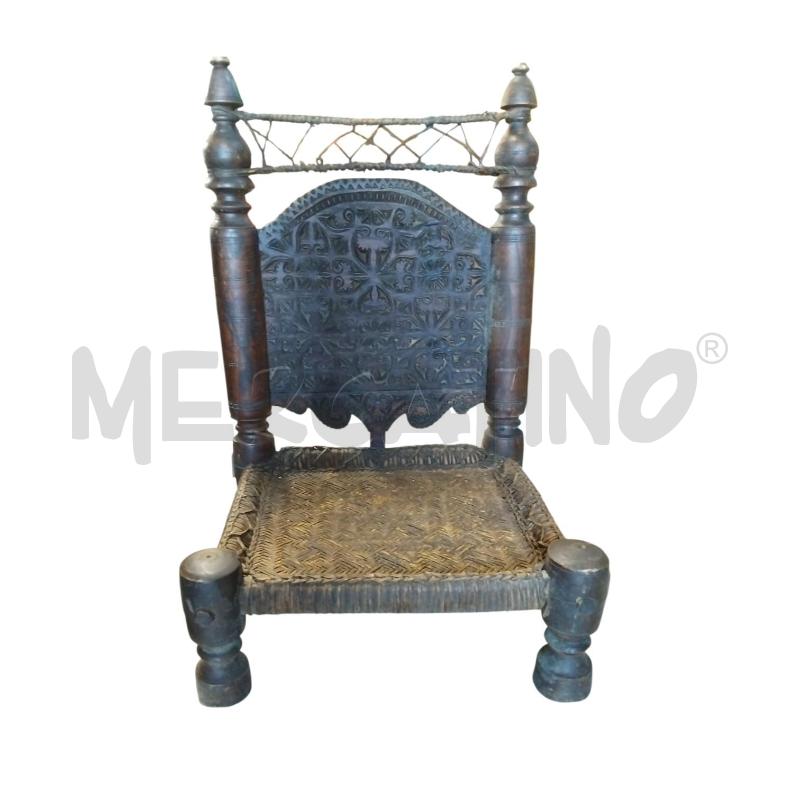 SEDIA ETNICA ARMENA | Mercatino dell'Usato Bernareggio 1