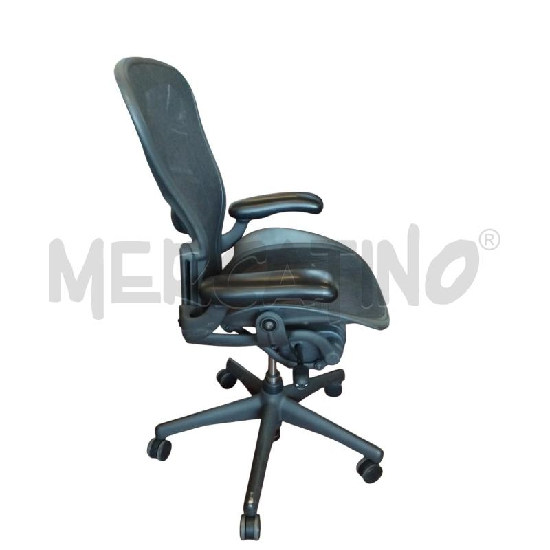 SEDIA UFFICIO HERMAN MILLER NERA  | Mercatino dell'Usato Bernareggio 2