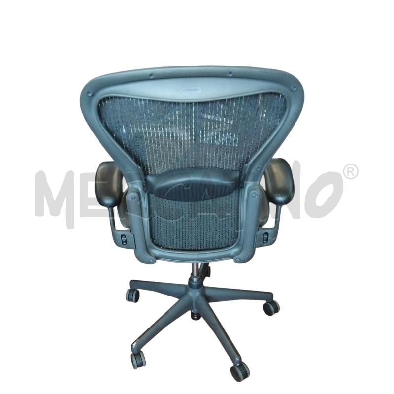 SEDIA UFFICIO HERMAN MILLER NERA  | Mercatino dell'Usato Bernareggio 3