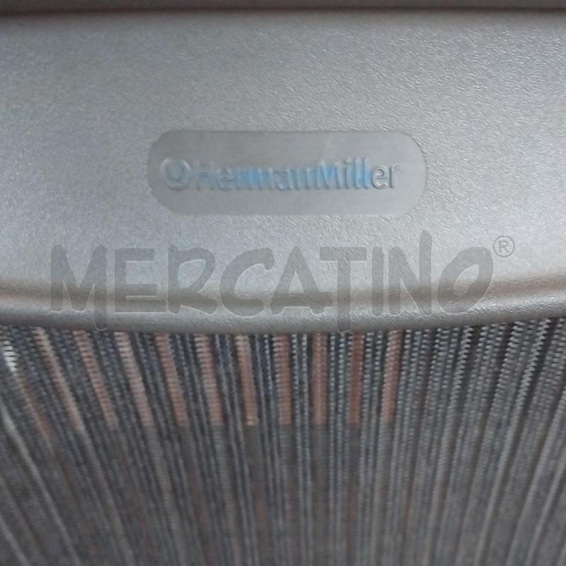 SEDIA UFFICIO HERMAN MILLER NERA  | Mercatino dell'Usato Bernareggio 4