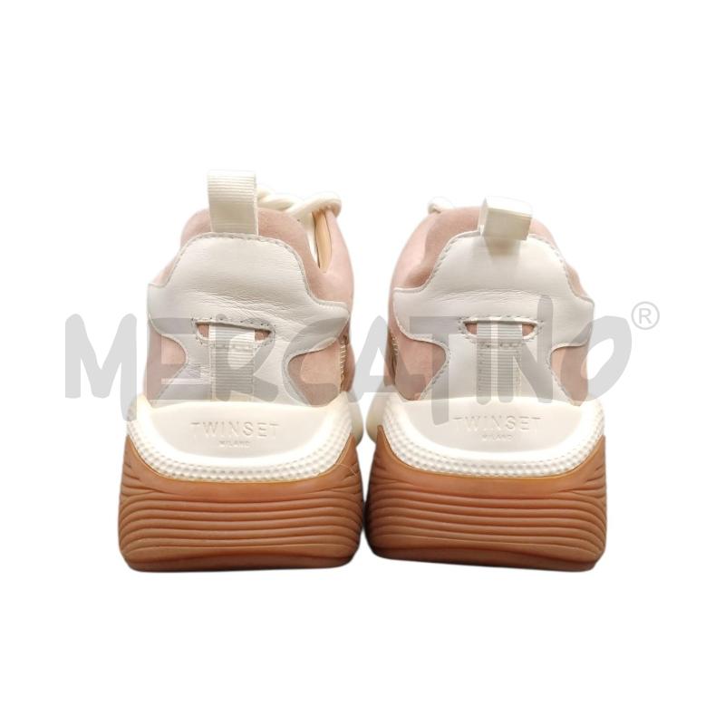 SNEAKERS DONNA TWIN SET BNC ROSA  | Mercatino dell'Usato Bernareggio 3