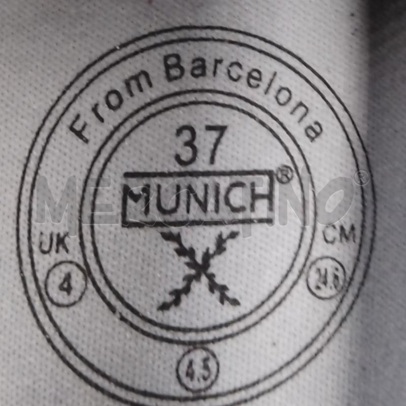 SNEAKERS MUNICH NERO 37 | Mercatino dell'Usato Bernareggio 5
