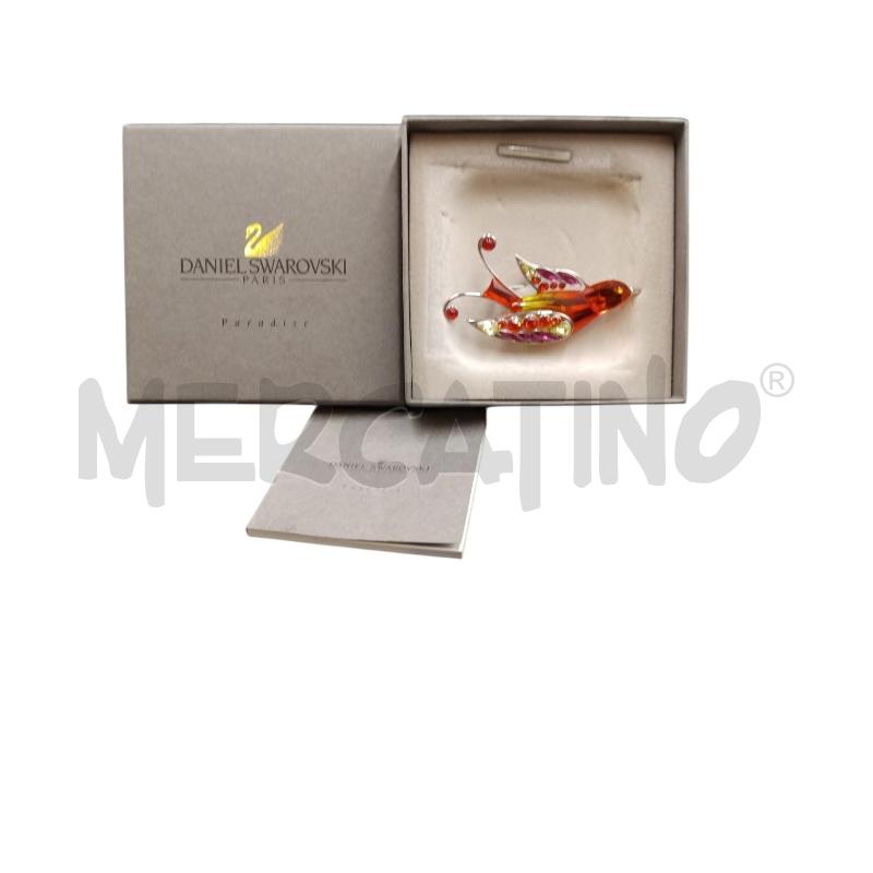 SPILLA SWAROSKI RONDINE COLORATA | Mercatino dell'Usato Bernareggio 1