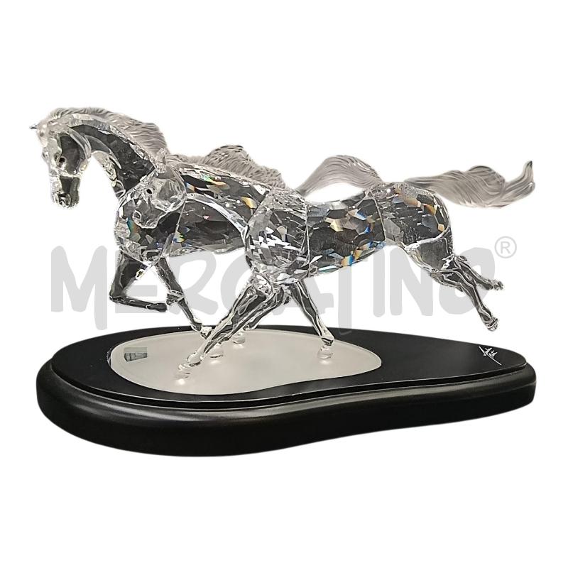 STATUA CAVALLI SELVAGGI SWAROVSKI 2001 | Mercatino dell'Usato Bernareggio 2