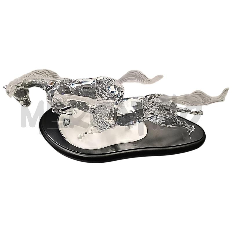 STATUA CAVALLI SELVAGGI SWAROVSKI 2001 | Mercatino dell'Usato Bernareggio 3
