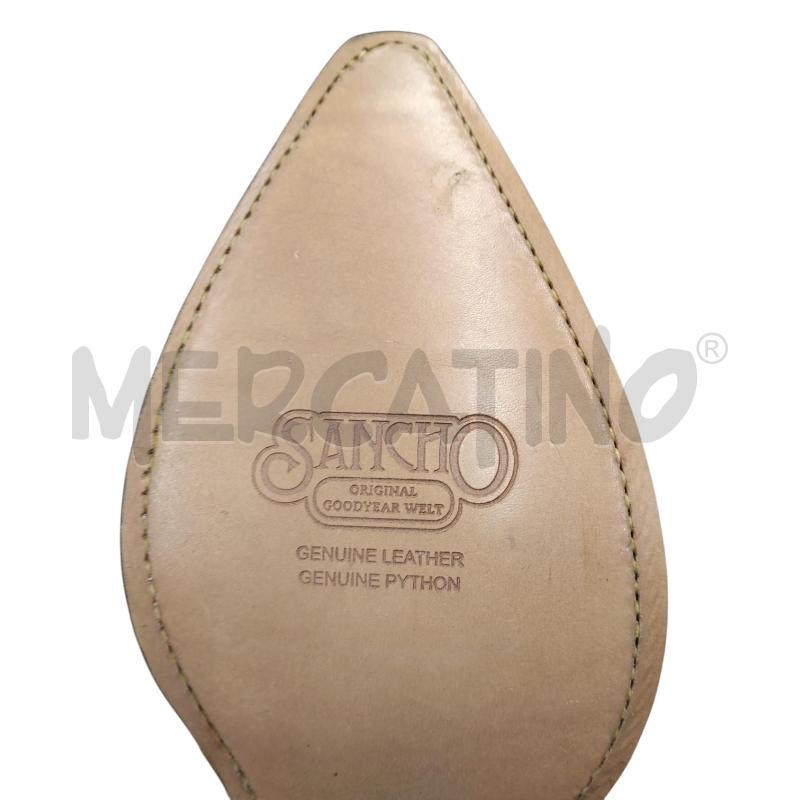 STIVALI TEXANI PITO NERO BEIGE | Mercatino dell'Usato Bernareggio 5