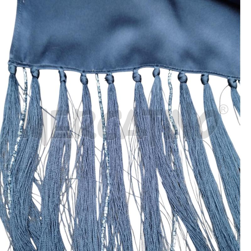 STOLA LUISA SPAGNOLI SETA PERLINE BLU | Mercatino dell'Usato Bernareggio 4