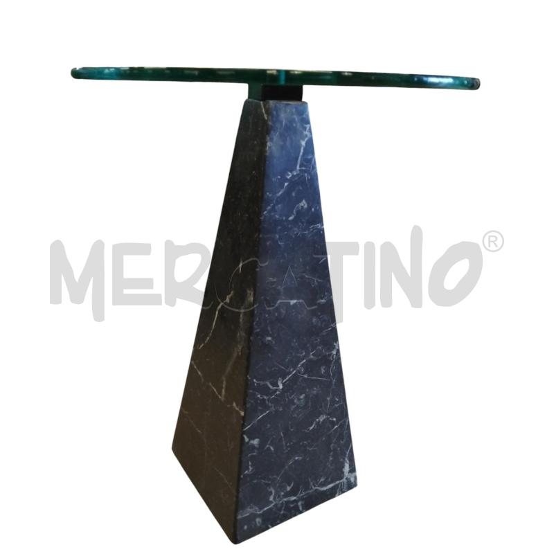 TAVOLINO OBELISCO RIPIANO TONDO  | Mercatino dell'Usato Bernareggio 2