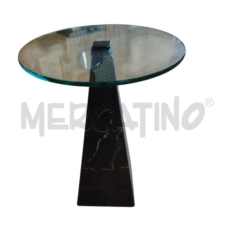 TAVOLINO OBELISCO RIPIANO TONDO  | Mercatino dell'Usato Bernareggio 3