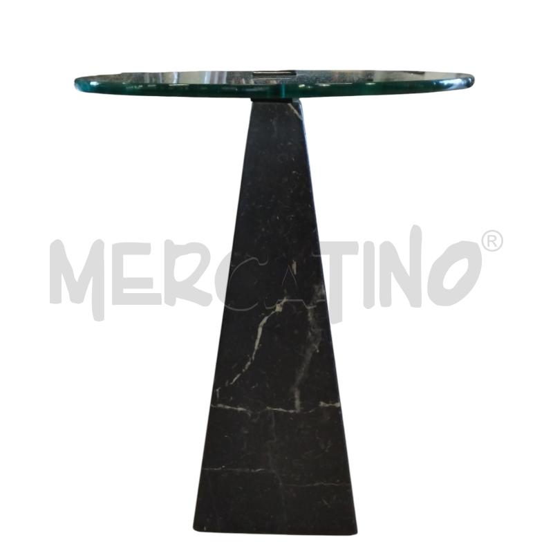 TAVOLINO OBELISCO RIPIANO TONDO  | Mercatino dell'Usato Bernareggio 4