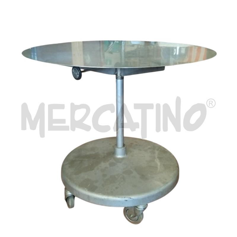 TAVOLO TONDO INDUSTRIAL  | Mercatino dell'Usato Bernareggio 1