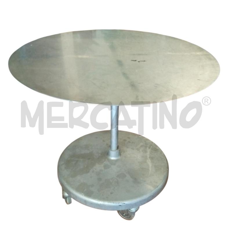 TAVOLO TONDO INDUSTRIAL  | Mercatino dell'Usato Bernareggio 3