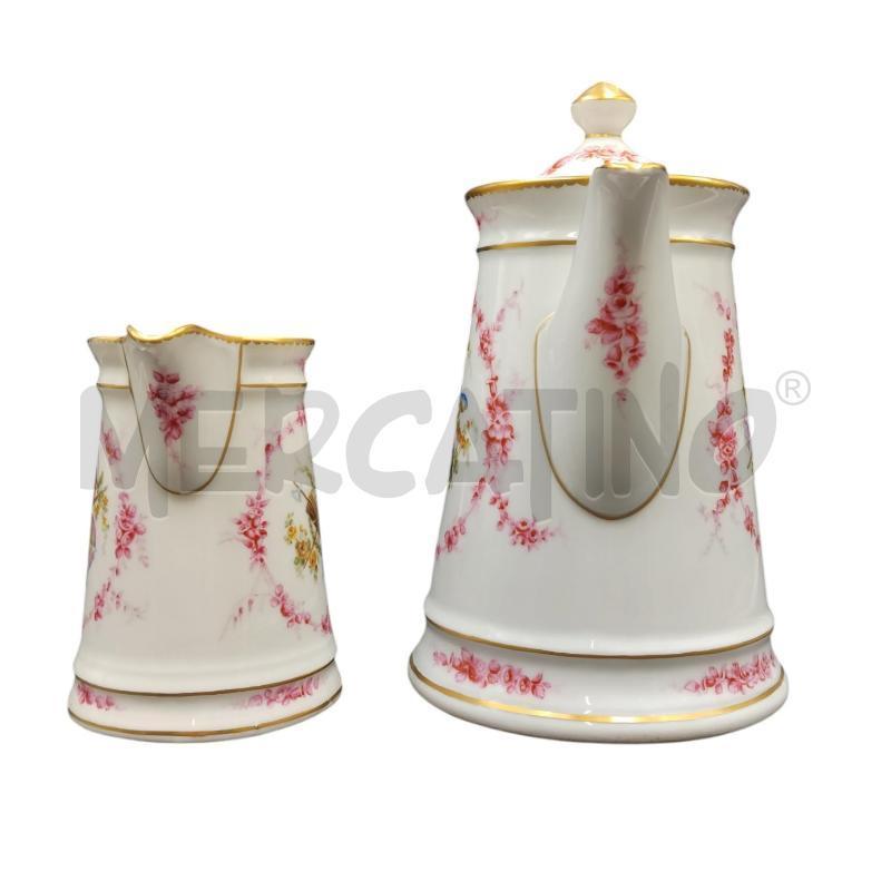 TEIERA +LATTIERA  DECORO LINDA DE DOMINICIS | Mercatino dell'Usato Bernareggio 2