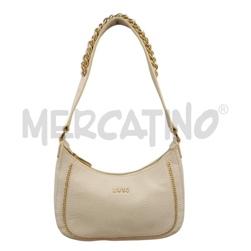 TRACOLLA DONNA LIU JO BEIGE CATENINA ORO | Mercatino dell'Usato Bernareggio 2