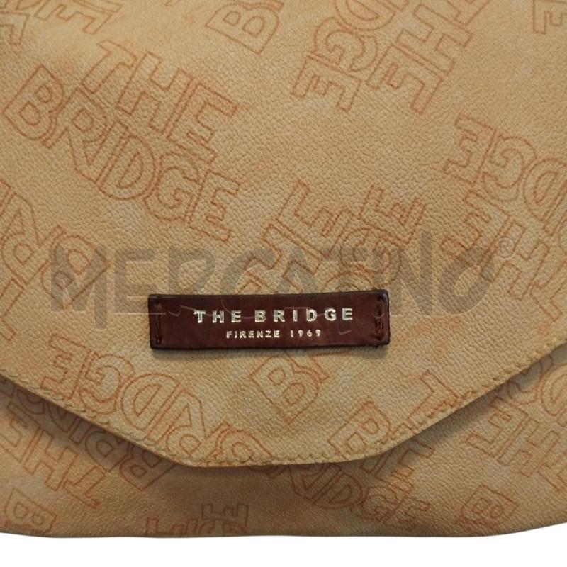 TRACOLLA DONNA THE BRIDGE SCRITTE BEIGE | Mercatino dell'Usato Bernareggio 2
