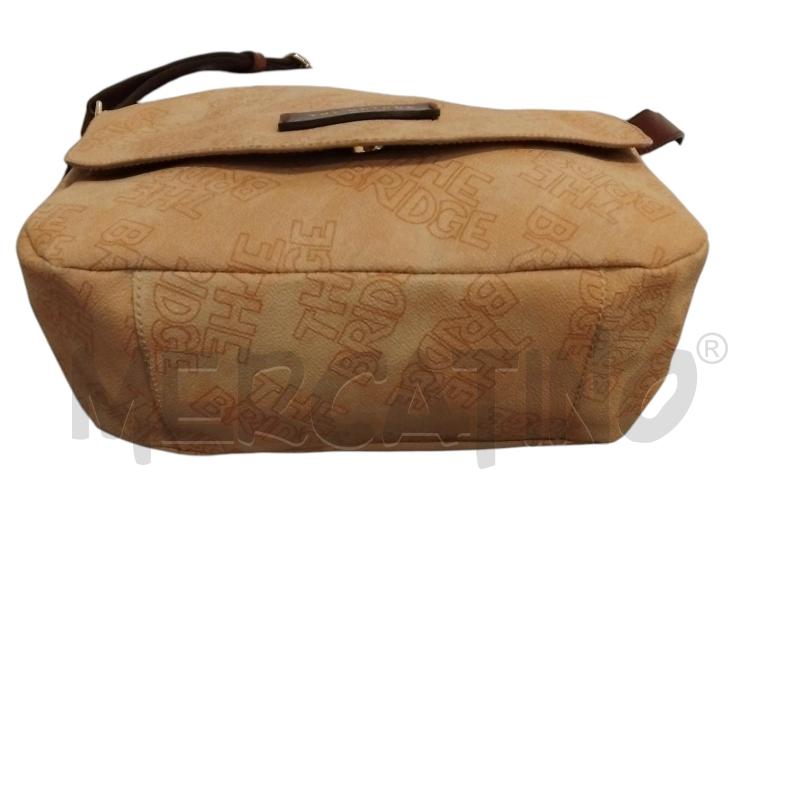 TRACOLLA DONNA THE BRIDGE SCRITTE BEIGE | Mercatino dell'Usato Bernareggio 3