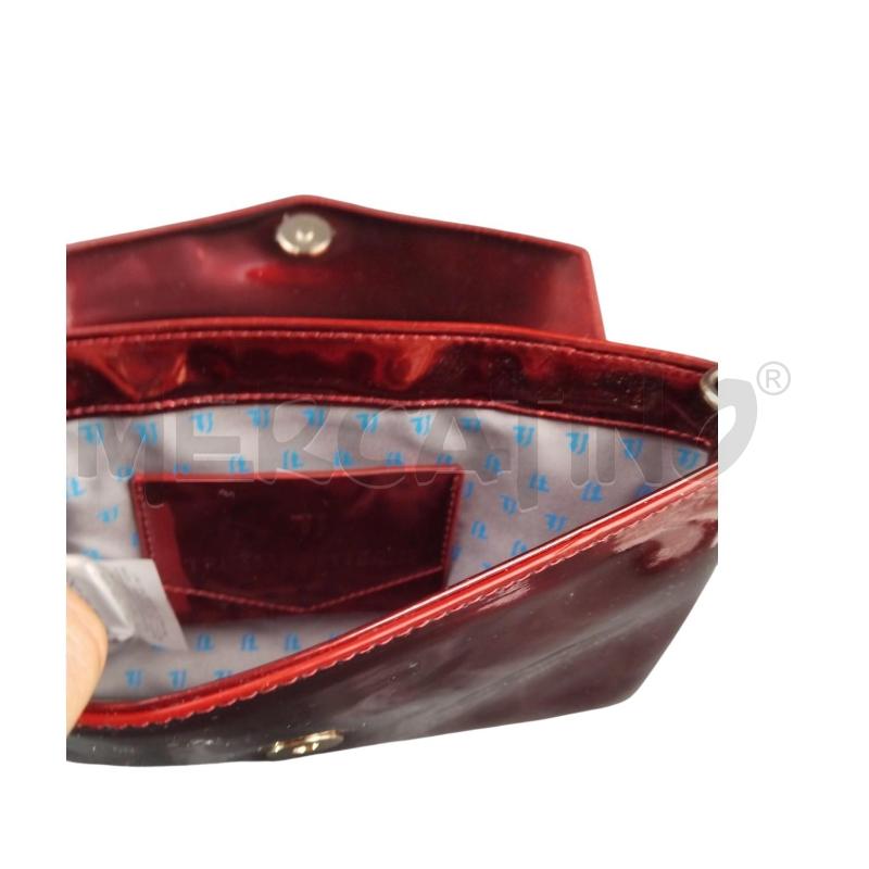 TRACOLLA VERNICE TRUSSARDI BORDEAUX | Mercatino dell'Usato Bernareggio 3