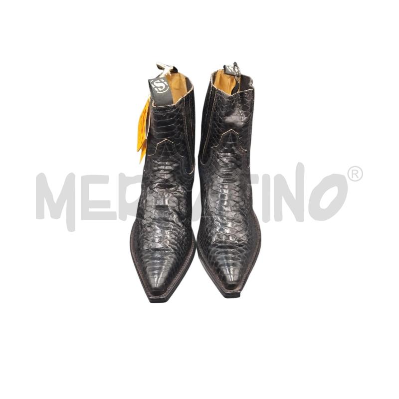 TRONCHETTO NERO PITONE  SENDRA | Mercatino dell'Usato Bernareggio 1
