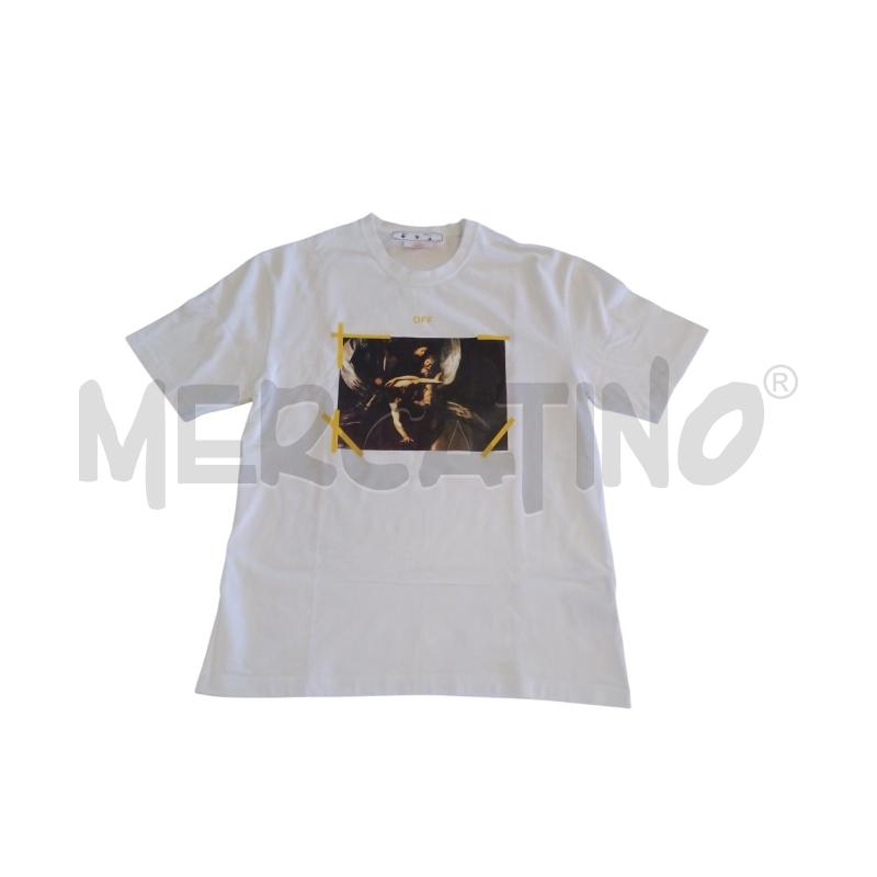 T SHIRT U BIANCO GIALLO STAMPA | Mercatino dell'Usato Bernareggio 1