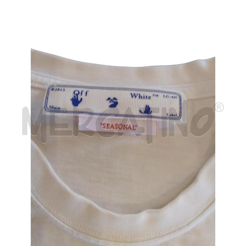 T SHIRT U BIANCO GIALLO STAMPA | Mercatino dell'Usato Bernareggio 5