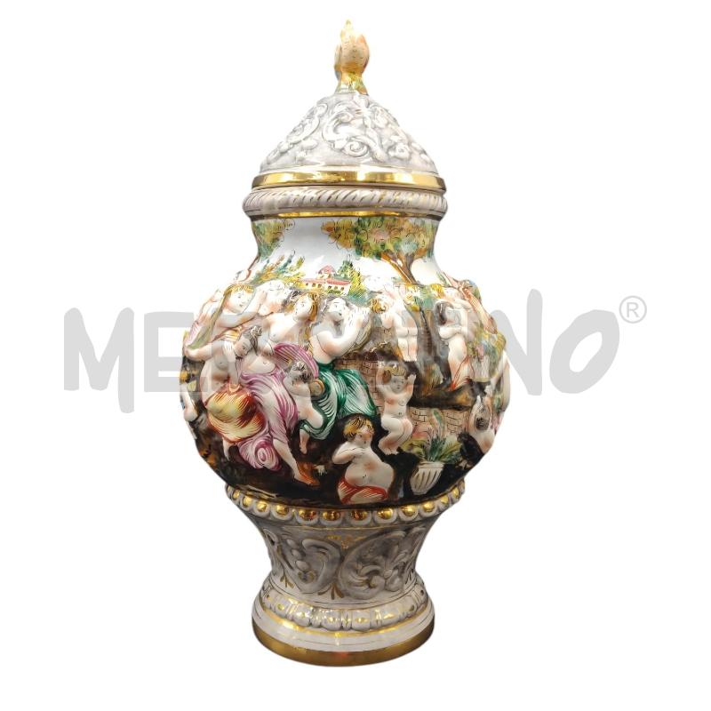 VASO CAPODIMONTE BERNINI  | Mercatino dell'Usato Bernareggio 1