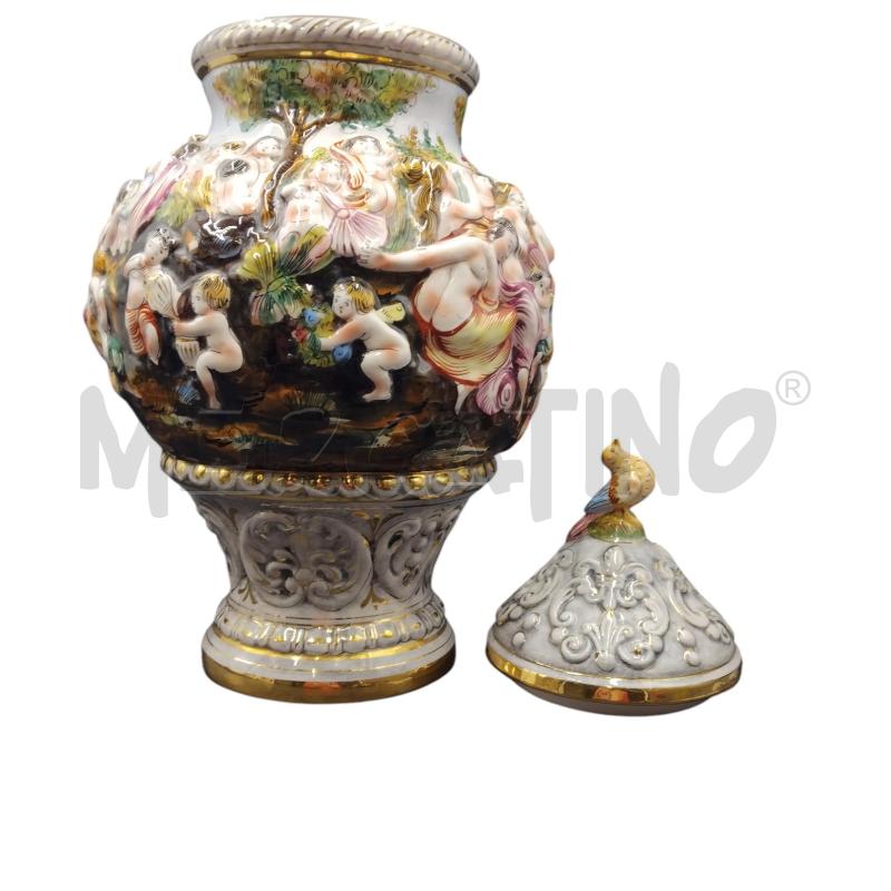 VASO CAPODIMONTE BERNINI  | Mercatino dell'Usato Bernareggio 3