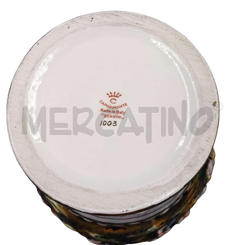 VASO CAPODIMONTE BERNINI  | Mercatino dell'Usato Bernareggio 5