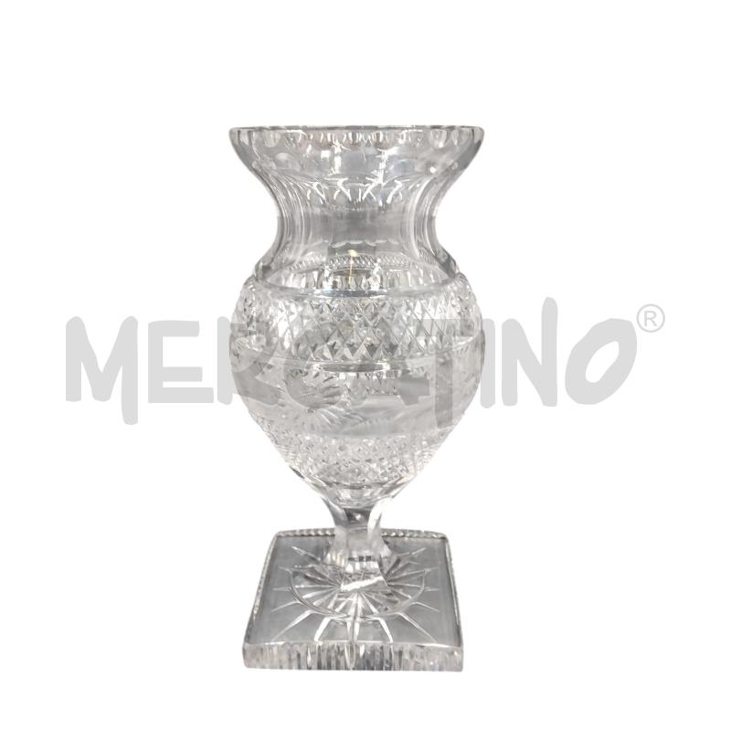 VASO STILE MEDICIO CRISTALLO | Mercatino dell'Usato Bernareggio 1