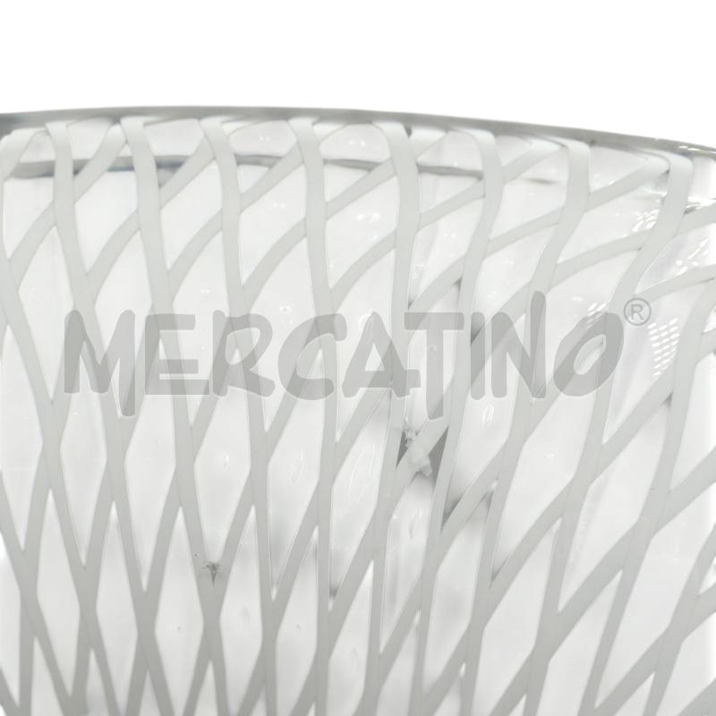 VASO VETRO RETE BNC  | Mercatino dell'Usato Bernareggio 5