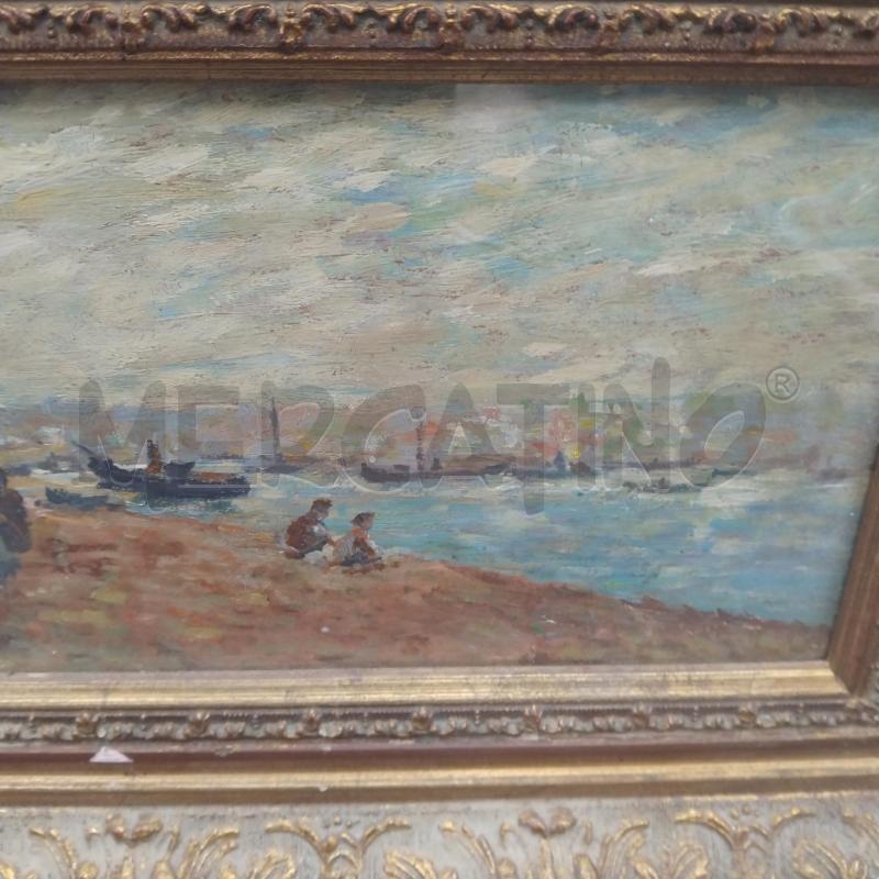 VECCHIO QUADRETTO RETTANGOLARE PAESAGGIO | Mercatino dell'Usato Bernareggio 5