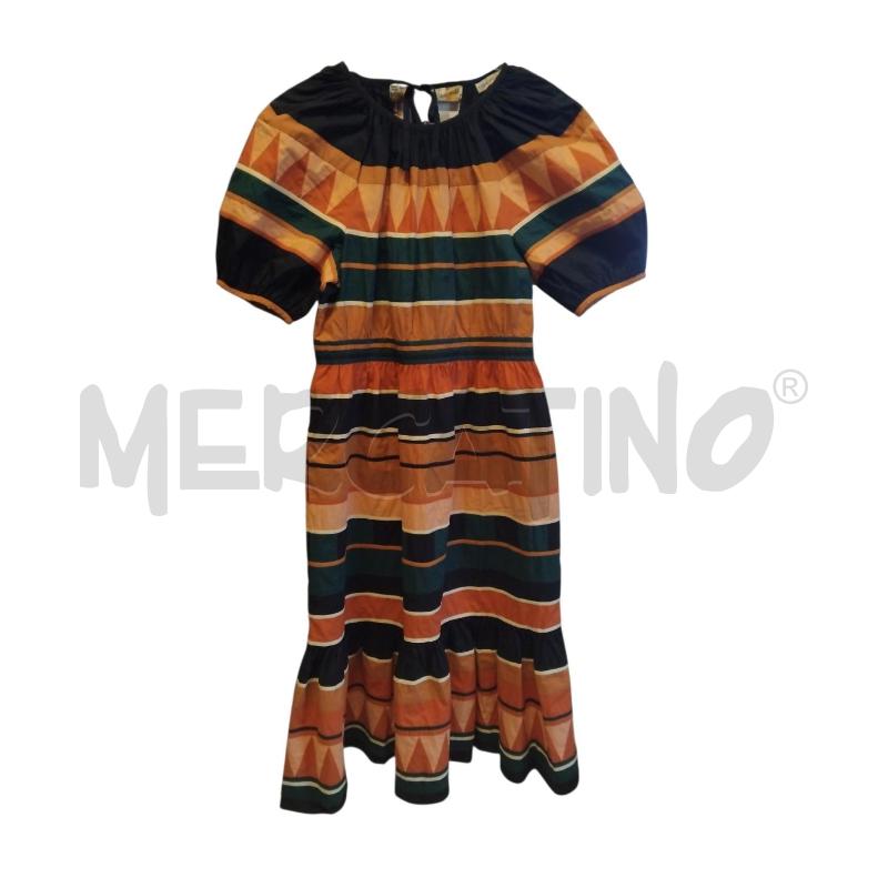VESTITO D ULLA JOHNSON RIGHE  | Mercatino dell'Usato Bernareggio 1