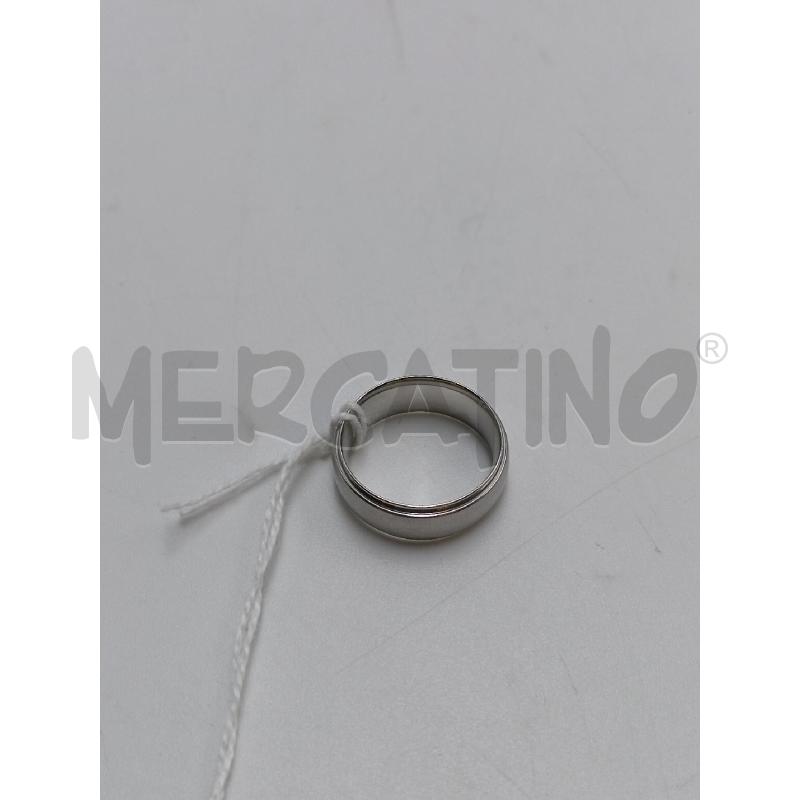 ANELLO UOMO ACCIAIO  | Mercatino dell'Usato Milano centrale 1