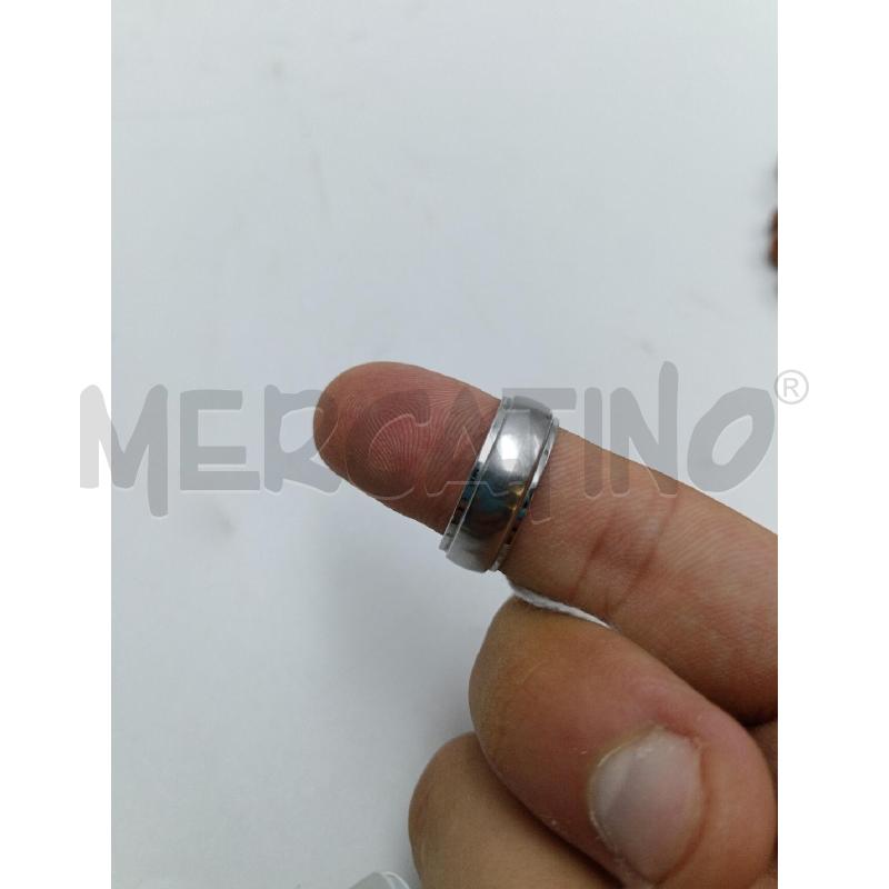 ANELLO UOMO ACCIAIO  | Mercatino dell'Usato Milano centrale 2