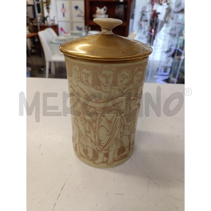 BARATTOLO CERAMICA DECORI FIGURE ROMANE | Mercatino dell'Usato Milano centrale 1