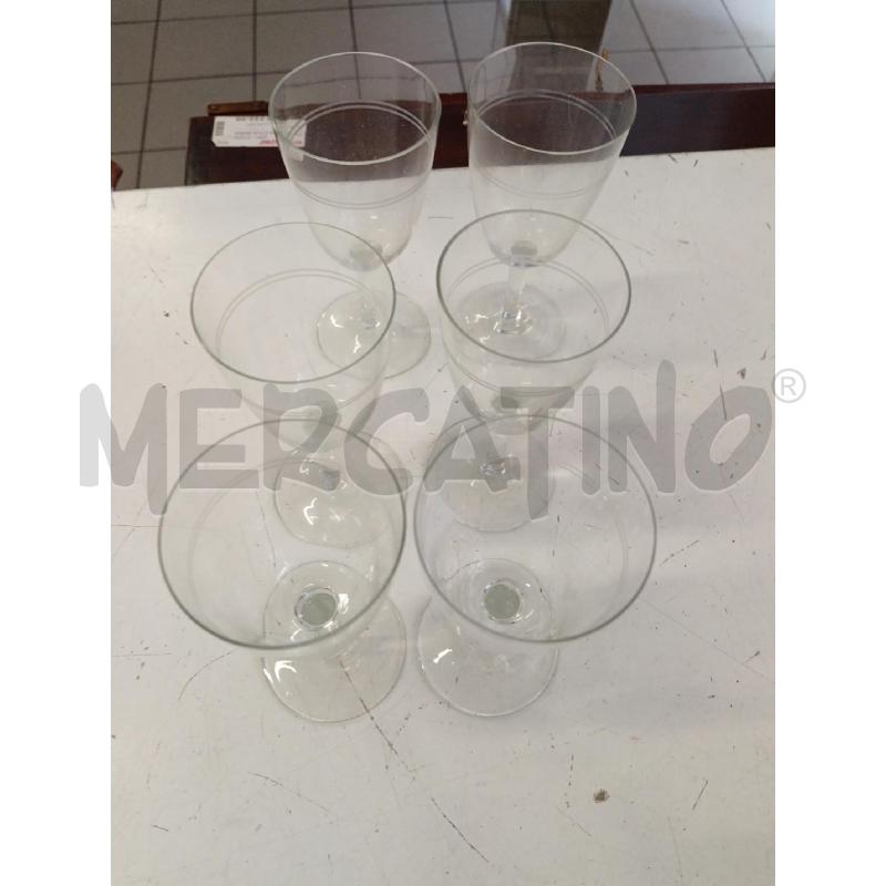 BICCHIERI PZ. 6 DEOCOR RIGA ORIZ | Mercatino dell'Usato Milano centrale 2
