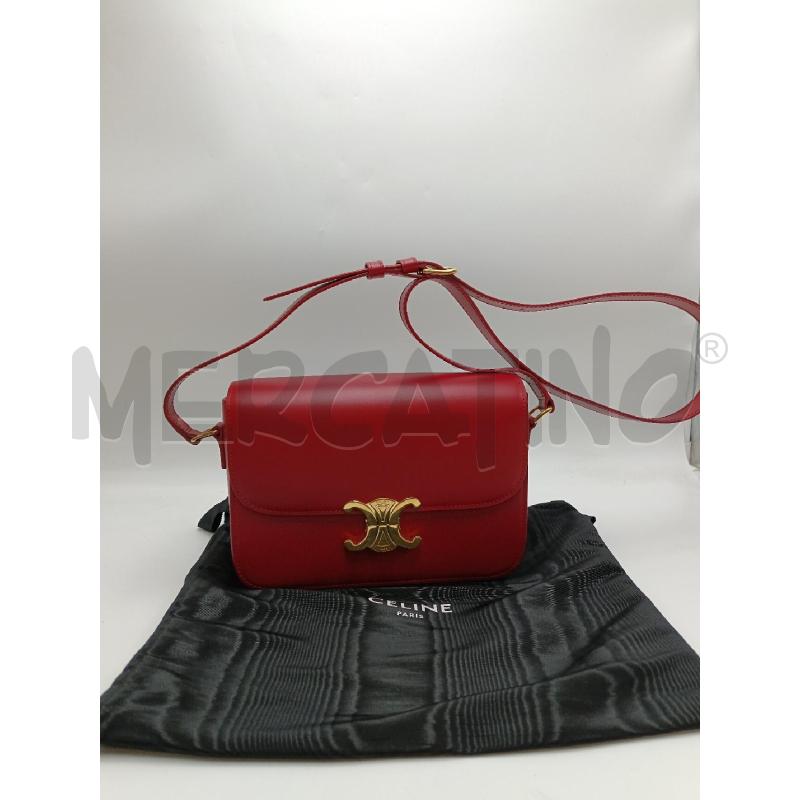 BORSA DONNA CELINE ROSSO | Mercatino dell'Usato Milano centrale 1