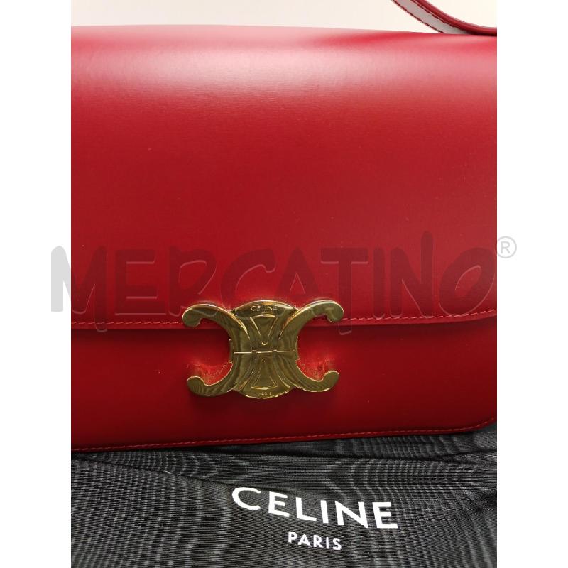 BORSA DONNA CELINE ROSSO | Mercatino dell'Usato Milano centrale 2