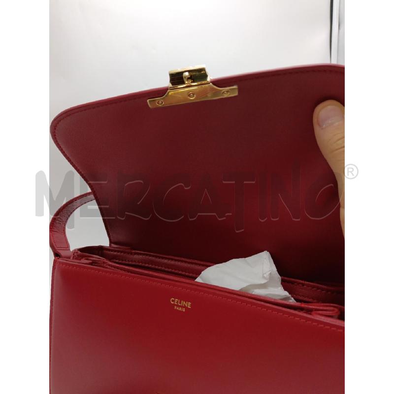 BORSA DONNA CELINE ROSSO | Mercatino dell'Usato Milano centrale 3