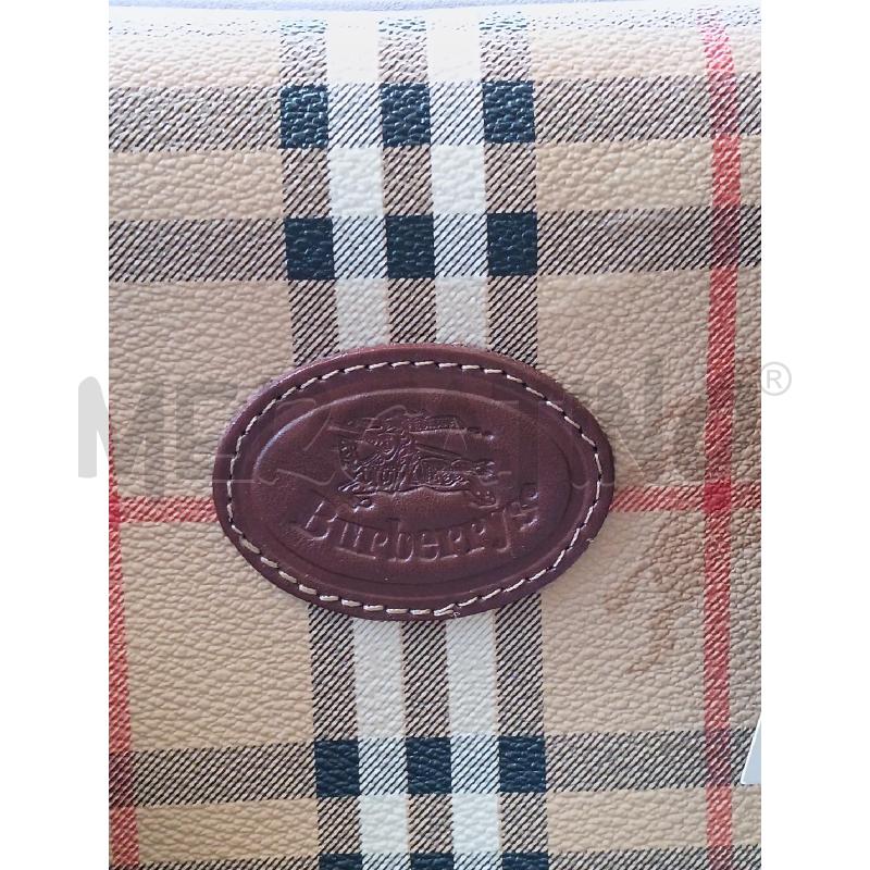 BORSONE BURBERRY PELLE | Mercatino dell'Usato Milano centrale 3