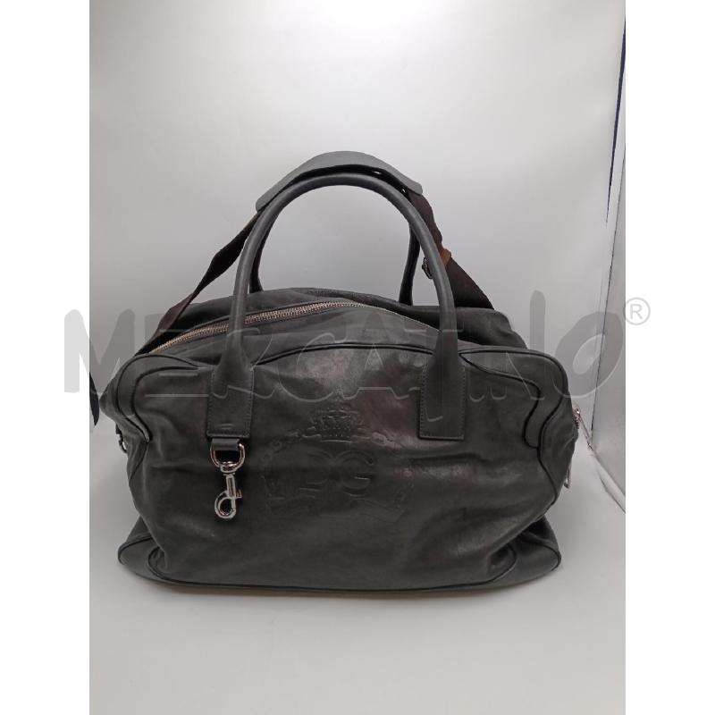 BORSONE PELLE D&G NERO  | Mercatino dell'Usato Milano centrale 1