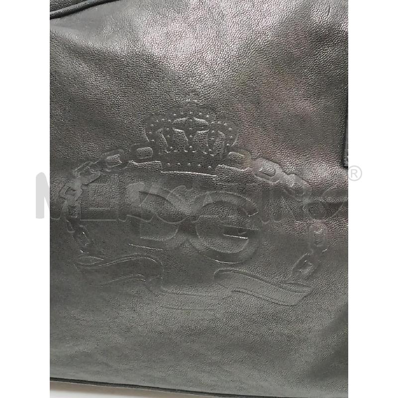 BORSONE PELLE D&G NERO  | Mercatino dell'Usato Milano centrale 3