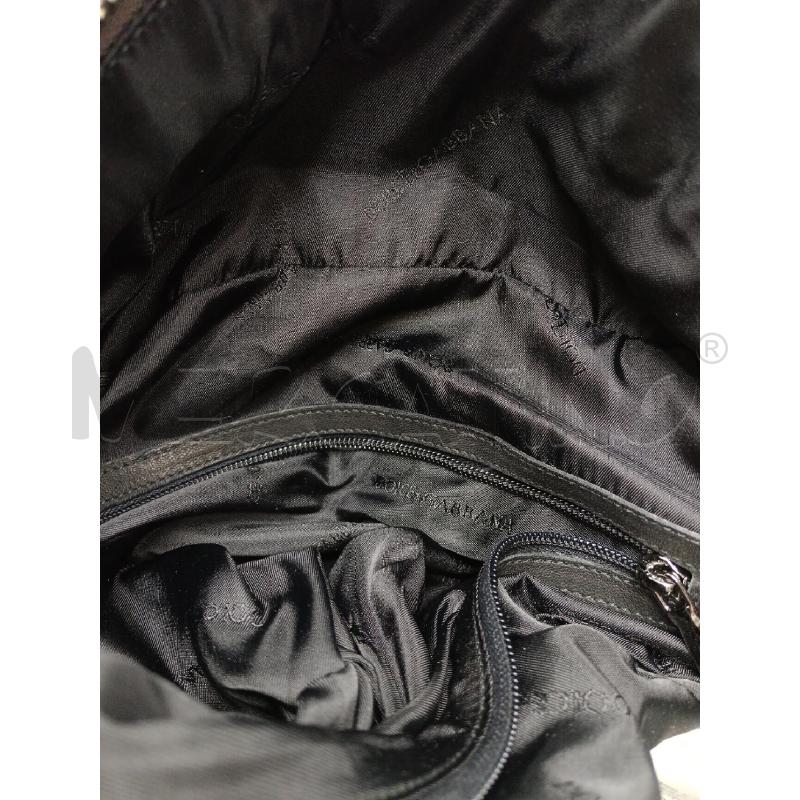 BORSONE PELLE D&G NERO  | Mercatino dell'Usato Milano centrale 4