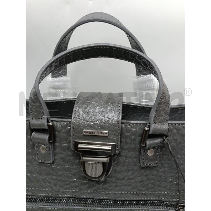 BORSONE PELLE EMPORIO ARMANI  | Mercatino dell'Usato Milano centrale 3