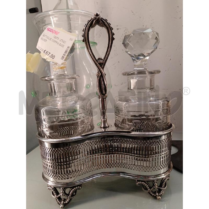 BOTTIGLIE COPPIA BASE SILVER | Mercatino dell'Usato Milano centrale 1