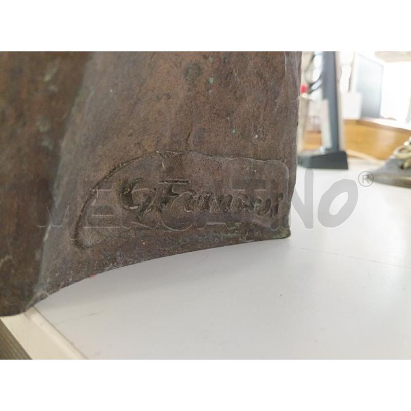 BRONZO BUSTO MASCHILE | Mercatino dell'Usato Milano centrale 2