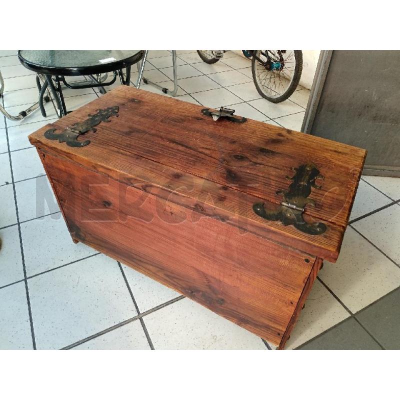 CASSAPANCA LEGNO SCOLPITO  | Mercatino dell'Usato Milano centrale 3