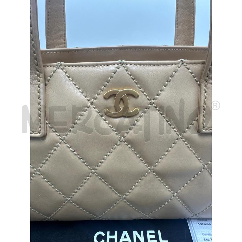 CHANEL WILD STITCH BEIGE 2 MANICI | Mercatino dell'Usato Milano centrale 2