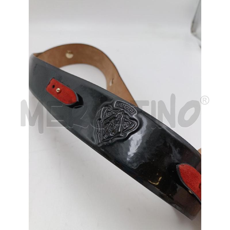 CINTURA GUCCI DONNA NERA ROSSA | Mercatino dell'Usato Milano centrale 2