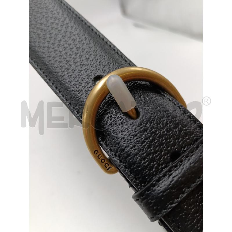 CINTURA GUCCI NERA DONNA  | Mercatino dell'Usato Milano centrale 2
